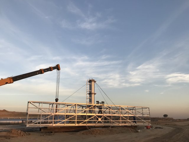 Highest Dual Billboard on Unipole Installed at Eighteen Islamabad