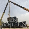Highest Dual Billboard on Unipole Installed at Eighteen Islamabad