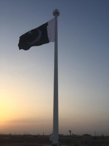 Giant Flagpole at DHA Bahawalpur, Pakistan (Turnkey Project)