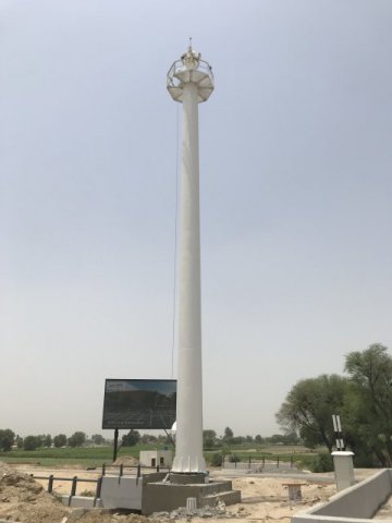 Giant Flagpole at DHA Bahawalpur, Pakistan (Turnkey Project)
