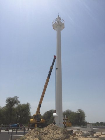 Giant Flagpole at DHA Bahawalpur, Pakistan (Turnkey Project)