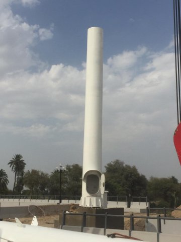 Giant Flagpole at DHA Bahawalpur, Pakistan (Turnkey Project)