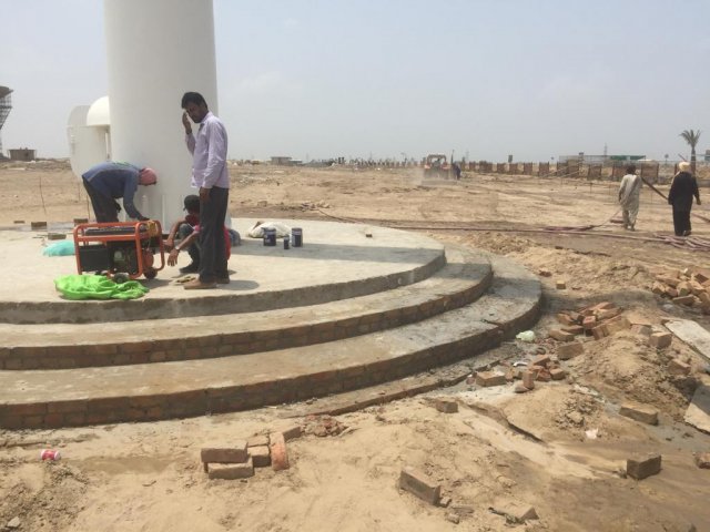 Giant Flagpole at DHA Bahawalpur, Pakistan (Turnkey Project)