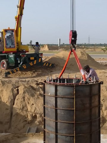 Giant Flagpole at DHA Bahawalpur, Pakistan (Turnkey Project)