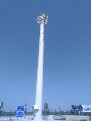 Giant Flagpole at DHA Bahawalpur, Pakistan (Turnkey Project)