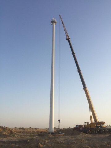 Giant Flagpole at DHA Bahawalpur, Pakistan (Turnkey Project)
