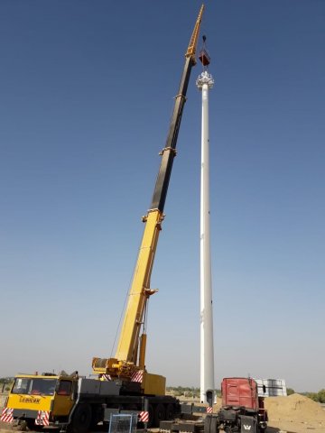 Giant Flagpole at DHA Bahawalpur, Pakistan (Turnkey Project)