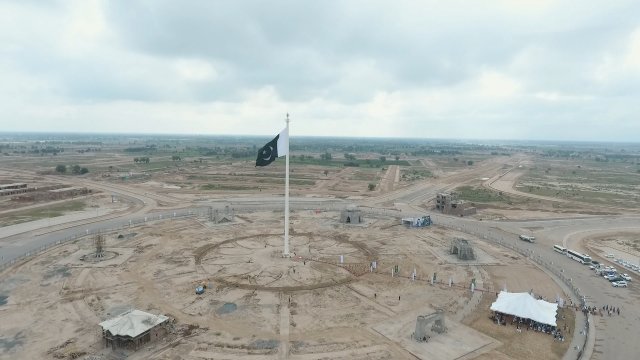 Tallest Flagpole at Pakistan Square - DHA Multan (Turnkey Project)