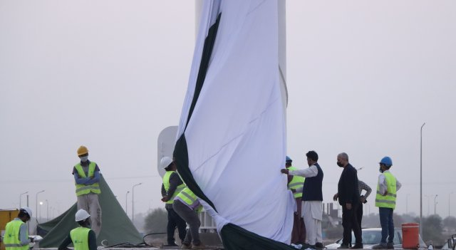 Tallest Flagpole at Pakistan Square - DHA Multan (Turnkey Project)