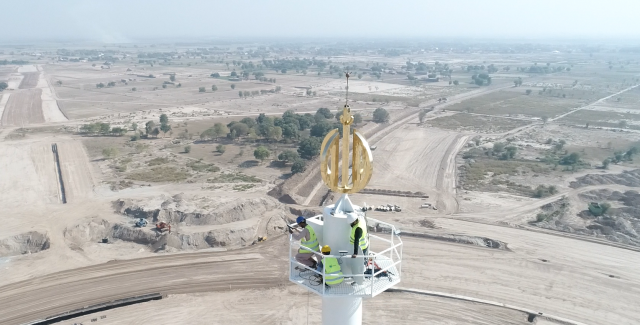 Tallest Flagpole at Pakistan Square - DHA Multan (Turnkey Project)