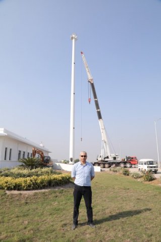 Tallest Flagpole at Kartarpur, Pakistan(Turnkey Project)