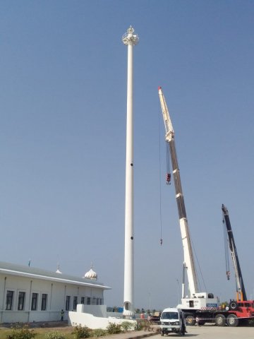 Tallest Flagpole at Kartarpur, Pakistan(Turnkey Project)