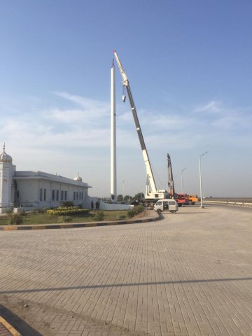 Tallest Flagpole at Kartarpur, Pakistan(Turnkey Project)
