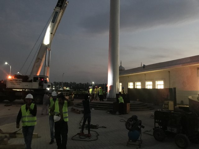 Tallest Flagpole at Kartarpur, Pakistan(Turnkey Project)