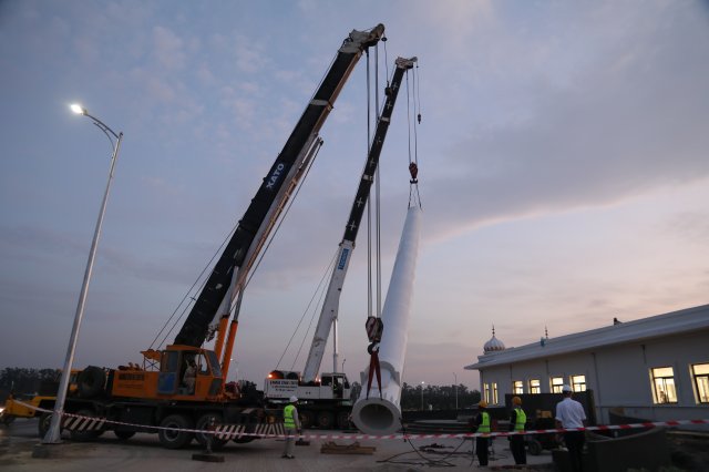 Tallest Flagpole at Kartarpur, Pakistan(Turnkey Project)
