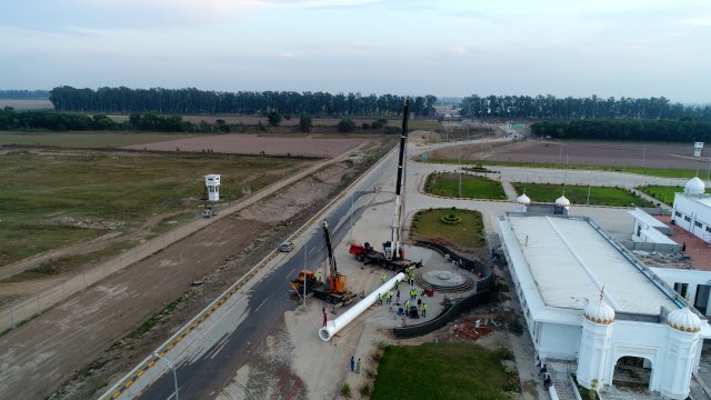 Tallest Flagpole at Kartarpur, Pakistan(Turnkey Project)