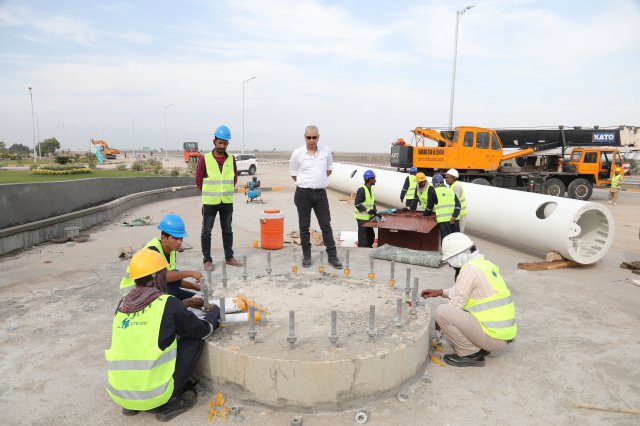Tallest Flagpole at Kartarpur, Pakistan(Turnkey Project)