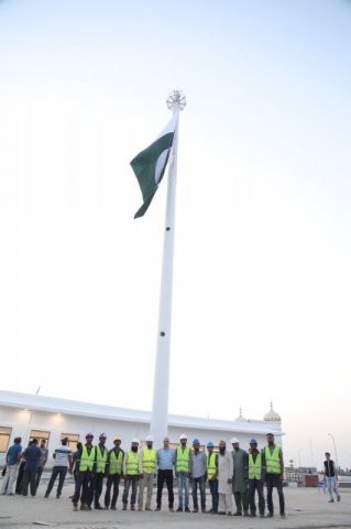 Tallest Flagpole at Kartarpur, Pakistan(Turnkey Project)