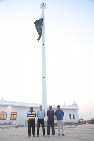 Tallest Flagpole at Kartarpur, Pakistan(Turnkey Project)