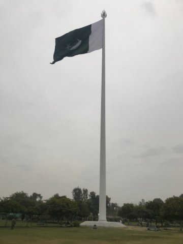 Tallest Flagpole at Sukkur, Sindh, Pakistan(Turnkey Project)