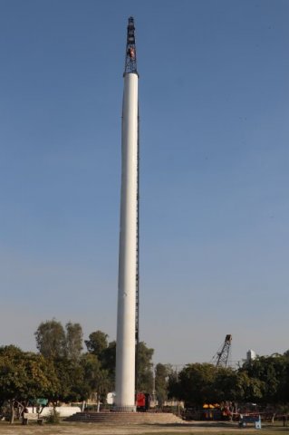 Tallest Flagpole at Sukkur, Sindh, Pakistan(Turnkey Project)