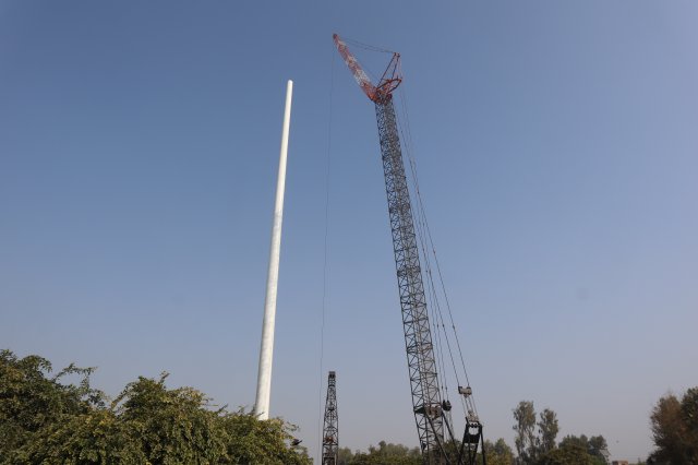 Tallest Flagpole at Sukkur, Sindh, Pakistan(Turnkey Project)