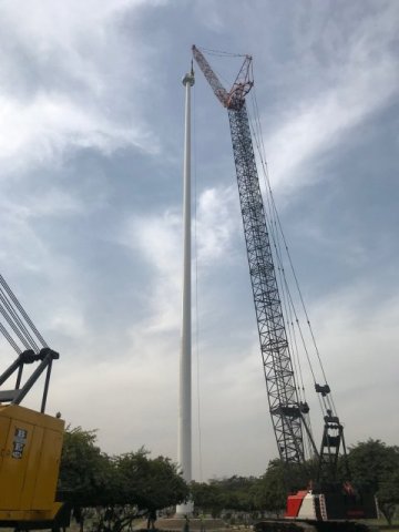 Tallest Flagpole at Sukkur, Sindh, Pakistan(Turnkey Project)