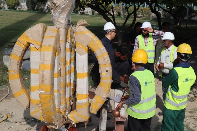 Tallest Flagpole at Sukkur, Sindh, Pakistan(Turnkey Project)