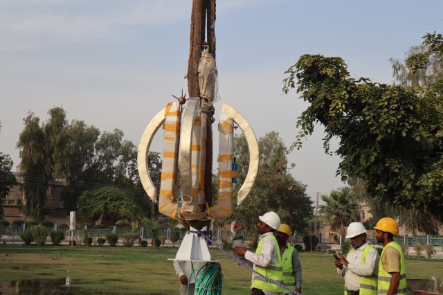 Tallest Flagpole at Sukkur, Sindh, Pakistan(Turnkey Project)