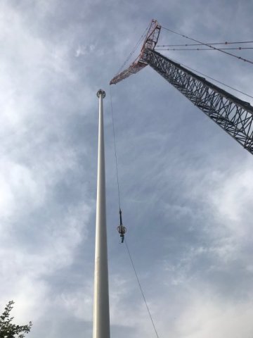 Tallest Flagpole at Sukkur, Sindh, Pakistan(Turnkey Project)