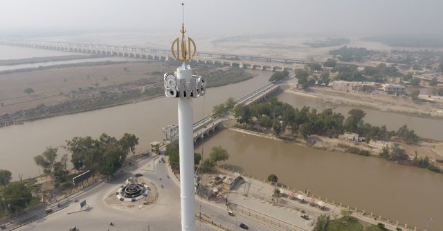Tallest Flagpole at Sukkur, Sindh, Pakistan(Turnkey Project)