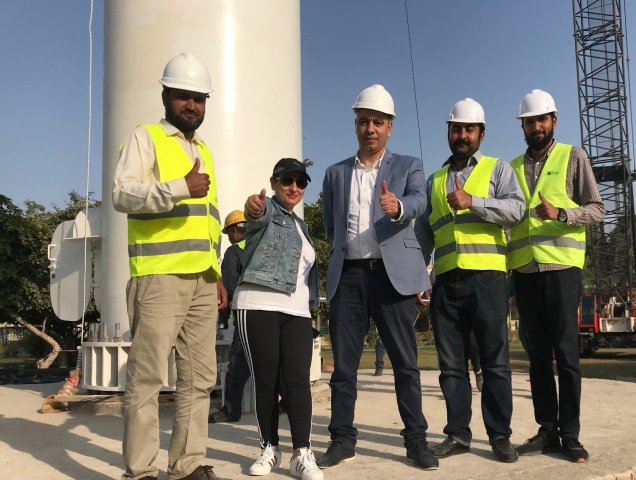 Tallest Flagpole at Sukkur, Sindh, Pakistan(Turnkey Project)