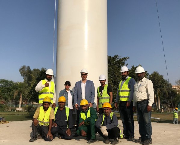 Tallest Flagpole at Sukkur, Sindh, Pakistan(Turnkey Project)