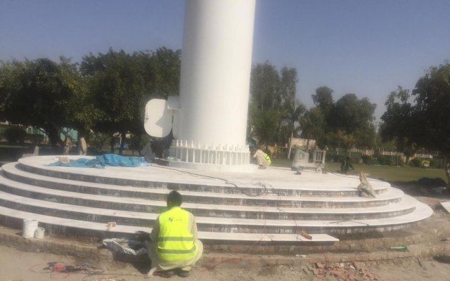 Tallest Flagpole at Sukkur, Sindh, Pakistan(Turnkey Project)