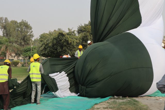 Tallest Flagpole at Sukkur, Sindh, Pakistan(Turnkey Project)