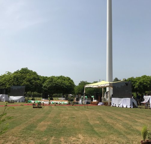 Tallest Flagpole at Sukkur, Sindh, Pakistan(Turnkey Project)